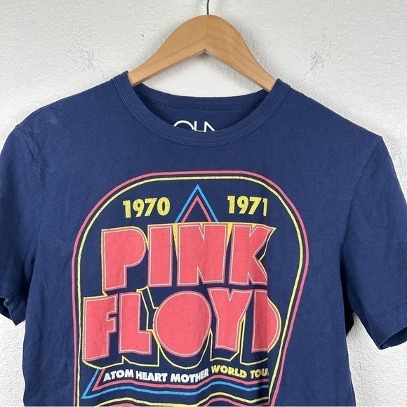 Chaser Pink Floyd Blue Graphic Cotton Short Sleeve Top Size Small Women - Picture 2 of 12